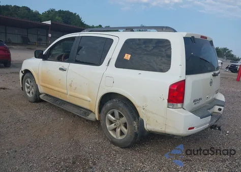 2012 Nissan Armada Sv from USA, damaged, VIN 5N1BA0ND2CN621499